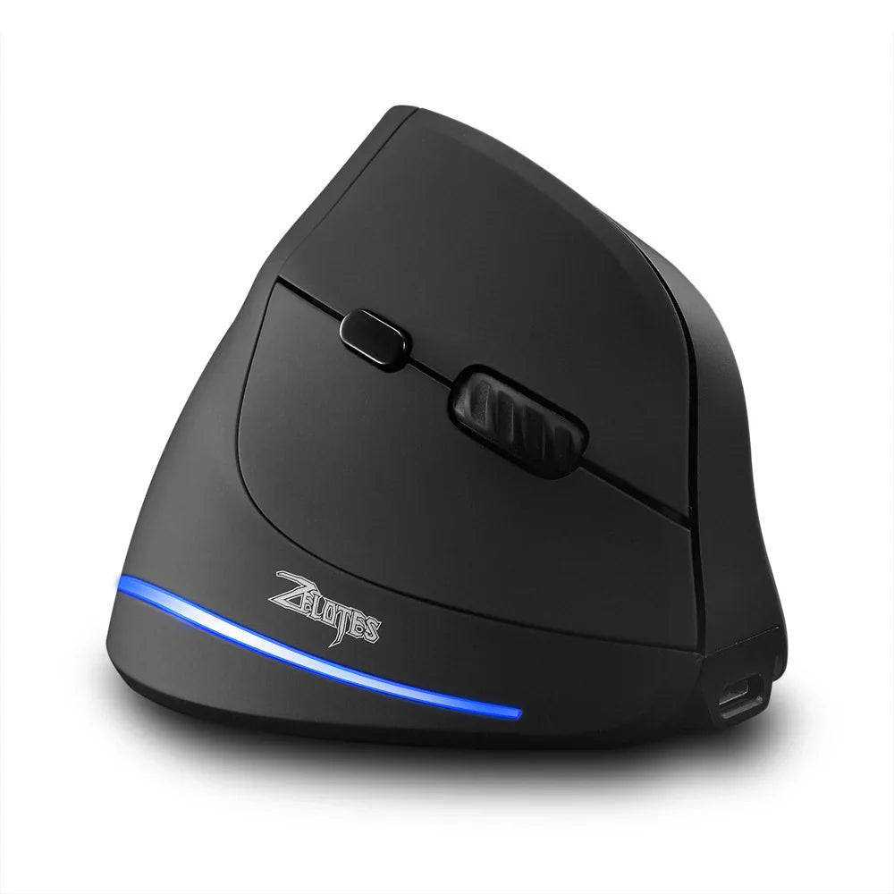 Wireless Charging Mouse 6-Button Vertical  Gaming Mouse F35
