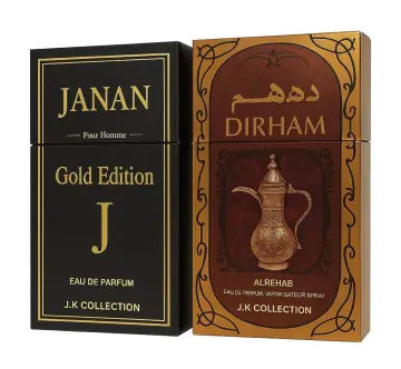 Pack of 2 perfume Rich luxurious fragrance Edu De Perfume Long Lasting Fragrance for men And Women