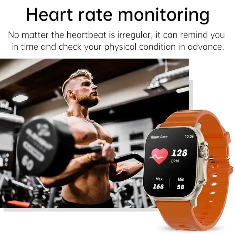 2026 New Smart Watch Series 10 Screen Bluetooth Call Heart Rate Blood Pressure GPS Smartwatch for Android IOS Sports Watch